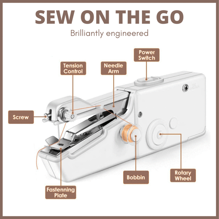 Portable Handheld Electric Sewing Machine - Etrendpro