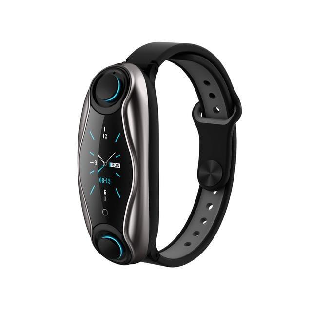 2 in 1 Fitness Bracelet With Wireless Bluetooth Headphone - Etrendpro