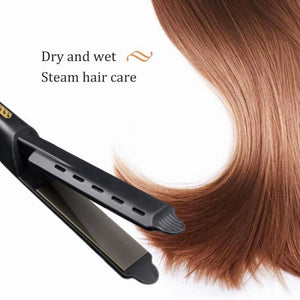 CERAMIC TOURMALINE IONIC FLAT IRON HAIR STRAIGHTENER - Etrendpro