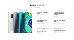 Redmi Note 9S 6GB 128GB Global Version Smartphone - Etrendpro